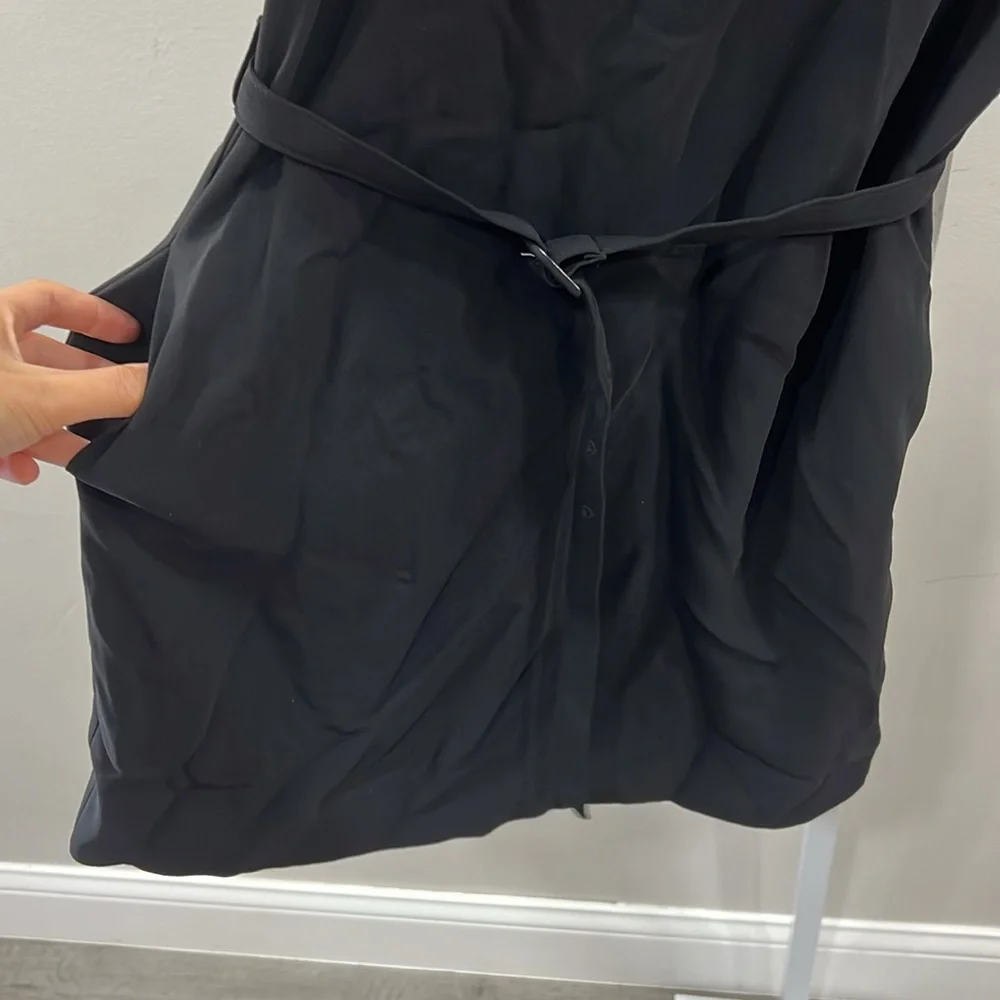 Cinq a Sept Sabelle Dress in Black & Ivory - Picture 5 of 8